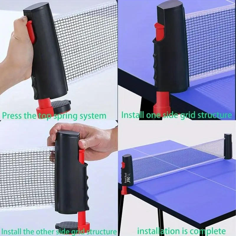 1PC Table Tennis Net Retractable Rack Sports Portable Replacement Anywhere Ping Pong Post Exercise Equipments Accessories