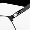 Full Frame Sun Photochromic Gray Square Prescription Eyeglasses Men Metal Student Power Spectacles 0 -0.5 -0.75 To -6.0