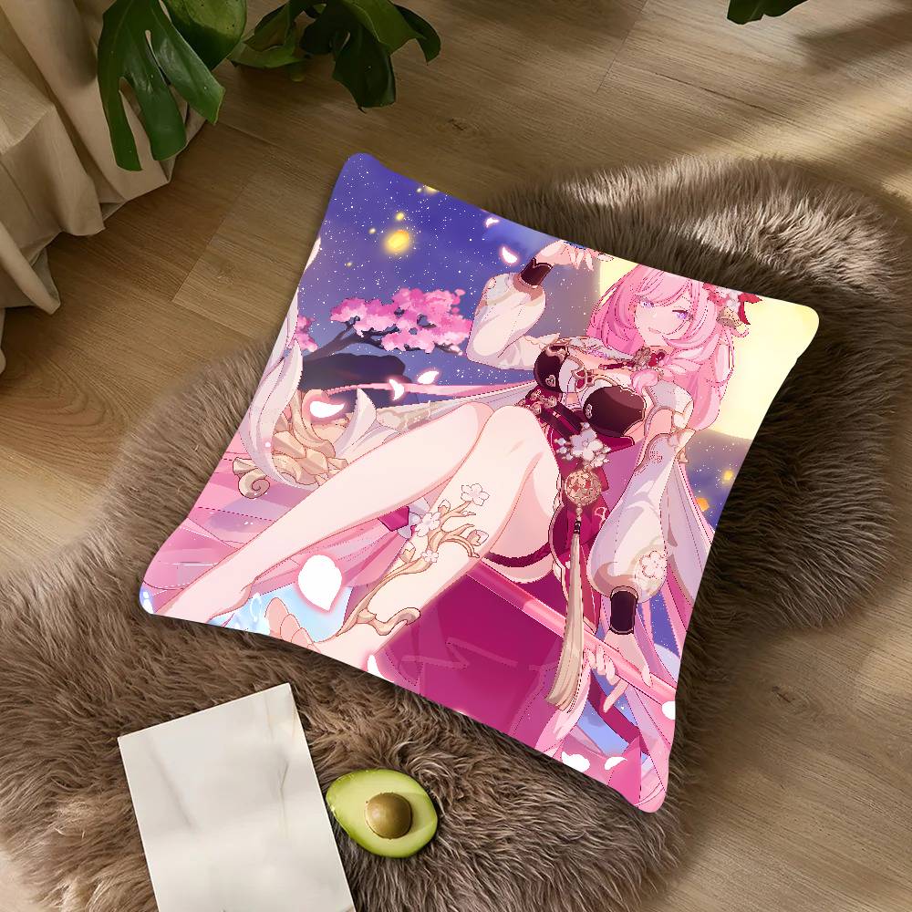 Hübsches heißes Mädchen Elysia Kissenbezug Kissenbezug Dekor Zuhause Sofawurfkissenbezüge Camping Kissenbezug Dekorationen