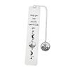 Stainless Steel Acotar Bookmark Text Design Inspirational Bookmark New Moon Mountains Bookmark