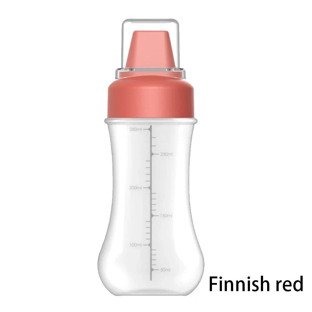 

2 шт. 280 мл бутылка для соуса с дозатором с пятью отверстиями, пластиковая, для кетчупа, соуса, меда, контейнер для приправ, кухонный, для оливкового масла