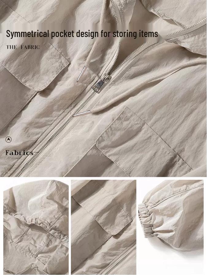 Women's Lightweight Breathable Sun Protection Loose-Fit Plus Size Cycling Suit Top for Summer