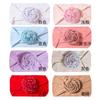 New Baby Nylon Headscarf Cute Solid Color Baby Fontanelle Elastic Headband Comfortable Children's Hair Accessories