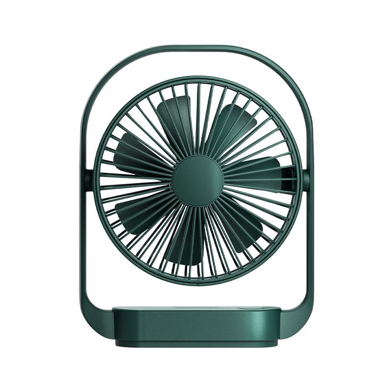 LK006 New Desktop Charging Small Fan Multi-function Ultra-quiet Night Light Office Home Portable Charging Summer Electric