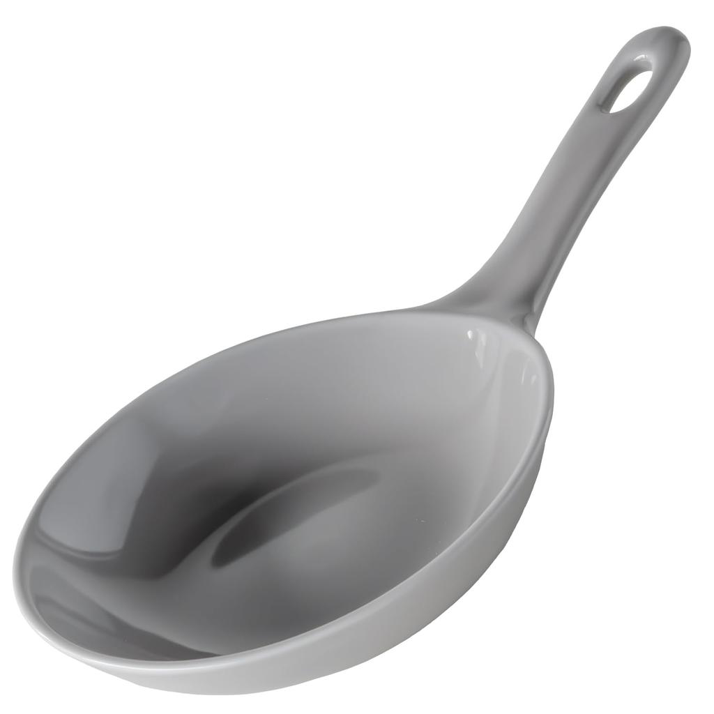 TAMAKI Moppan Stylish Microwave and Dishwasher Plate, Medium, Gray, 27x14.5x3.3cm (H), Gift, Safe, T-973134