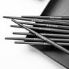 Hive Mind Chopsticks, Set of 5, 21.8cm, Stainless Steel, Non-Slip, Perfect as a Gift or Present (Black/Silver)