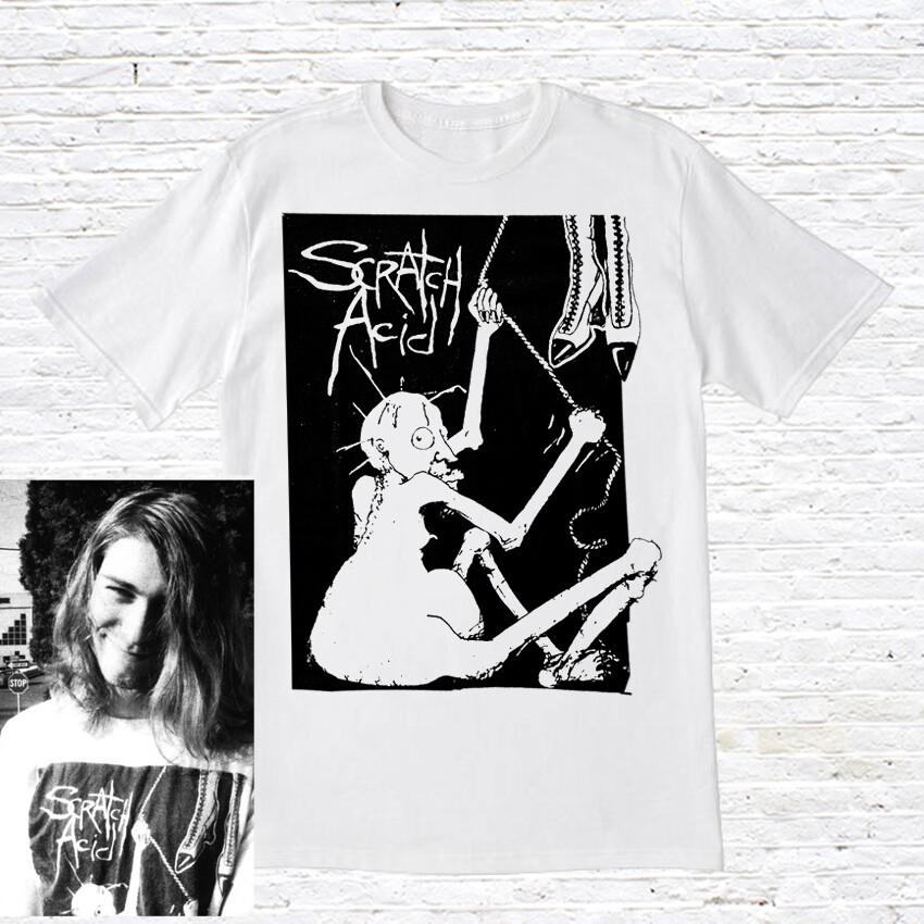 Scratch Acid T-shirt worn by Kurt Cobain XXXL