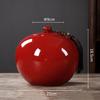 Ceramic Tea Pot Round Storage Airtight Container Chinese Vintage Bottle General Can Caddy Organizer