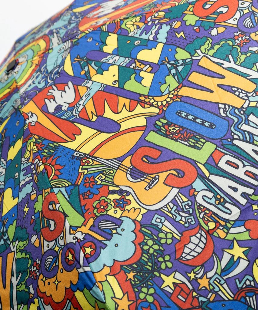 COMPACT UMBRELLA Psychedelic Free KIU×GSC