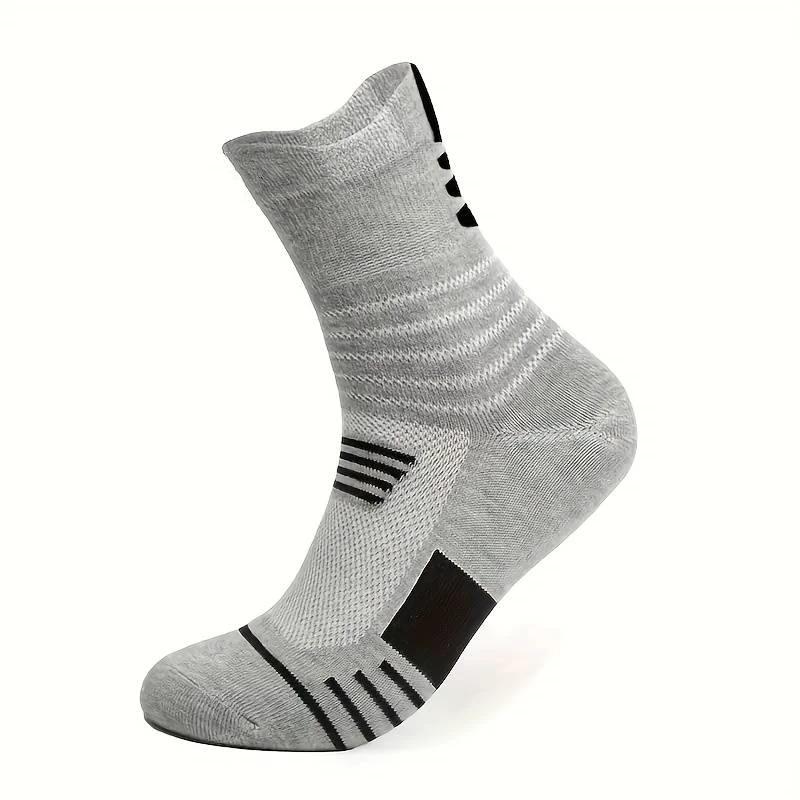 10 Pairs Breathable Cotton Sports Stockings Men Bamboo Fiber Autumn And Winter Men Socks Sweat Absorption Deodorant Business Sox