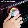 Tragbares Auto-USB-Umgebungslicht, Mini-LED-dekorative Atmosphärenlampen für Auto-Innenraumumgebungslicht, Computerlicht, Plug & Play