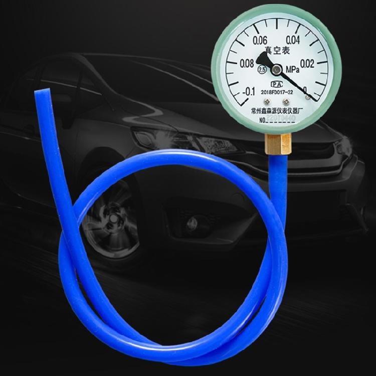 Car Exhaust Back Pressure Tester Set Pressure Gauges Test Tool Fuels Pump Vacuum Gauges Pressure Tester