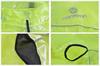 Morethan Cycle Rain Jacket Road Bike Rain Gear Lightweight Waterproof Long Sleeve (Green/M/Men's/Women's) (Quick Dry/Reflective/Pockets) RVP-001