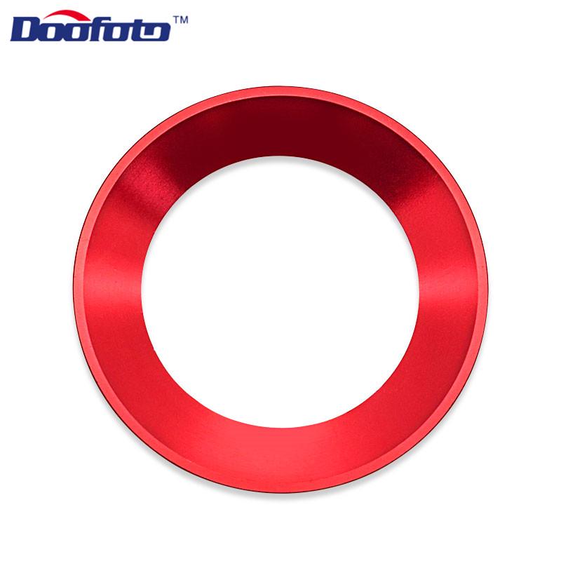 Car Interior Steering Wheel Emblem 3D Sticker Styling Aluminium Alloy Sticker Case For Volkswagen Golf 6 7 Polo CC Tiguan