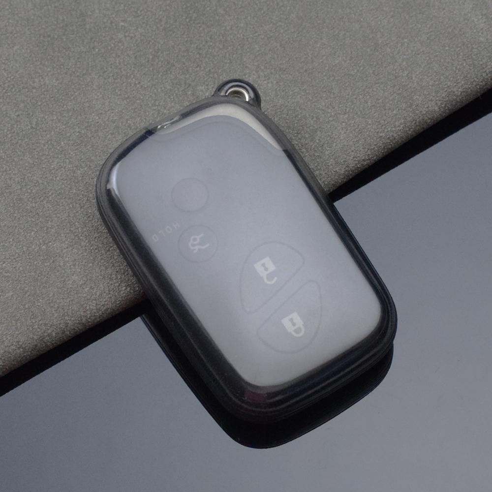 For Lexus ES240 ES350 LS460 GS300 450h 460h CT200H GX400 GX460 IS250 IS300C RX270 TPU Car Remote Key Case Cover Shell Fob Holder