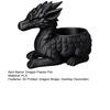 3D Printed Dragon Planter Pot Mini Succulents Herb Plants Flower Pot Indoor Outdoor