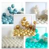 Sea Blue Balloon Chain Wreath Arch Package, Vintage Morandi Balloon Wedding Birthday Party Decoration Props