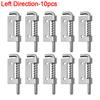 Spring Loaded Door Bolt Latch Stainless Steel Flat Pin Security Door Spring Bolt Latches Cabinet Hardware Distribution Box Lock