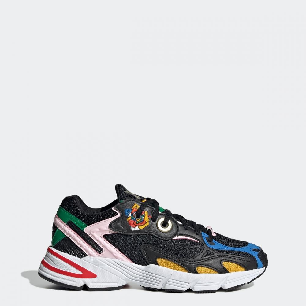 

Adidas Женские кроссовки adidas Rich Mnisi Astir, черный, зеленый, прозрачный розовый