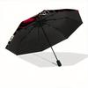 1pc Mary's Heart Automatic Opening and Closing Folding - A Good Choice for Gifts, Fashionable and Convenient Umbrella With Cute Cartoon Characters, Du
