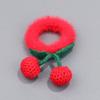 1PCS Cute Sweet Cherry Girls Kids Elastic Hair Bands Children Hair Ties Princess Hair Accessories Baby Headwear