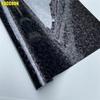 Glossy Black Forged Carbon Fiber Vinyl Wrap Film Car Styling Stickers For Motorcycle Bicycle