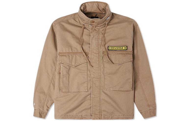 Converse Jackets Men s Brown Lapel Moderate Workwear 10024189-A02 L