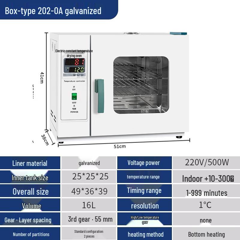 Dalan Laboratory Electric Heating Blast Drying Oven Small