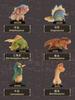 New Animal Planet Circular Ankylosaurus Sword Dragon Bull Dragon Brachiosaurus Triceratops Dinosaur Blind Box Figurine Gift