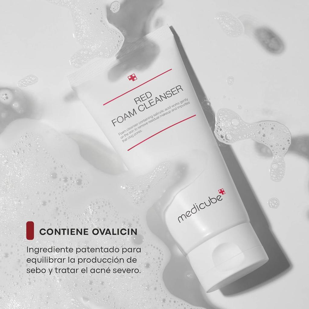 Medicube Red Foam Cleanser 230 ml - Deep Cleansing. Removes Impurities. Regulates Sebum