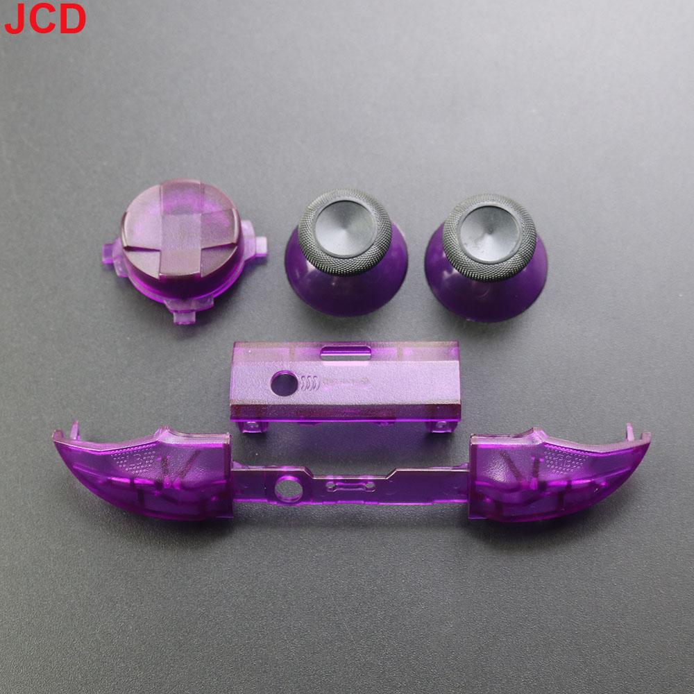 5in1 For Xbox Series X S Controller LB RB Button Strip Middle BaffleStrip Cross Direction Keys Analog Joystick Cap D-Pad Button