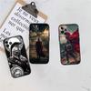 PP58 Spartan Warrior Soft Shell Phone Case for iPhone 16 15 14 13 12 Pro Max Plus Mini