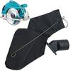 1Pcs Anti-dust Cover Bag 255 Miter Saw Belt Sander Dust Collector Bags Power Tools Black Cloth Collection Bags