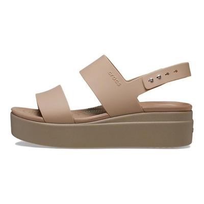 Fashion One Strap Sandals Women Sandals Light-Khaki 206453-2EL