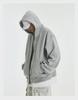 Unisex Retro Gray Hooded Sweatshirt with Double Zipper - Perfect for Spring & Autumn