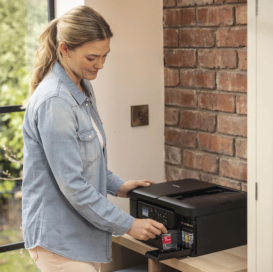Brother DCP-J1360DW multifunction inkjet printer 16ppm Black