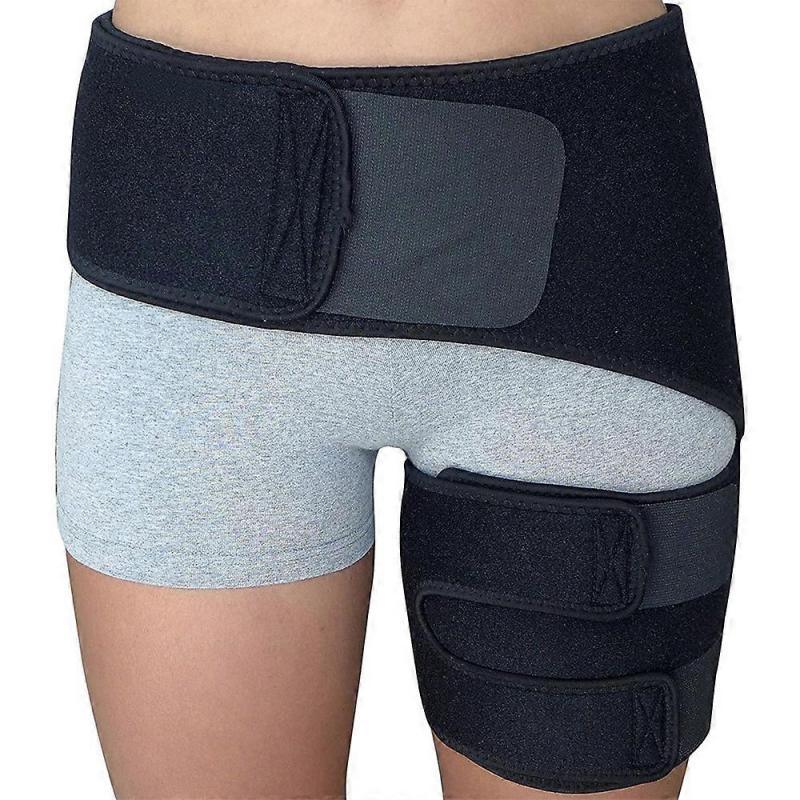 Hip Brace - Sciatica Pain Relief Wrap for Groin and Joint Support (1 pc)