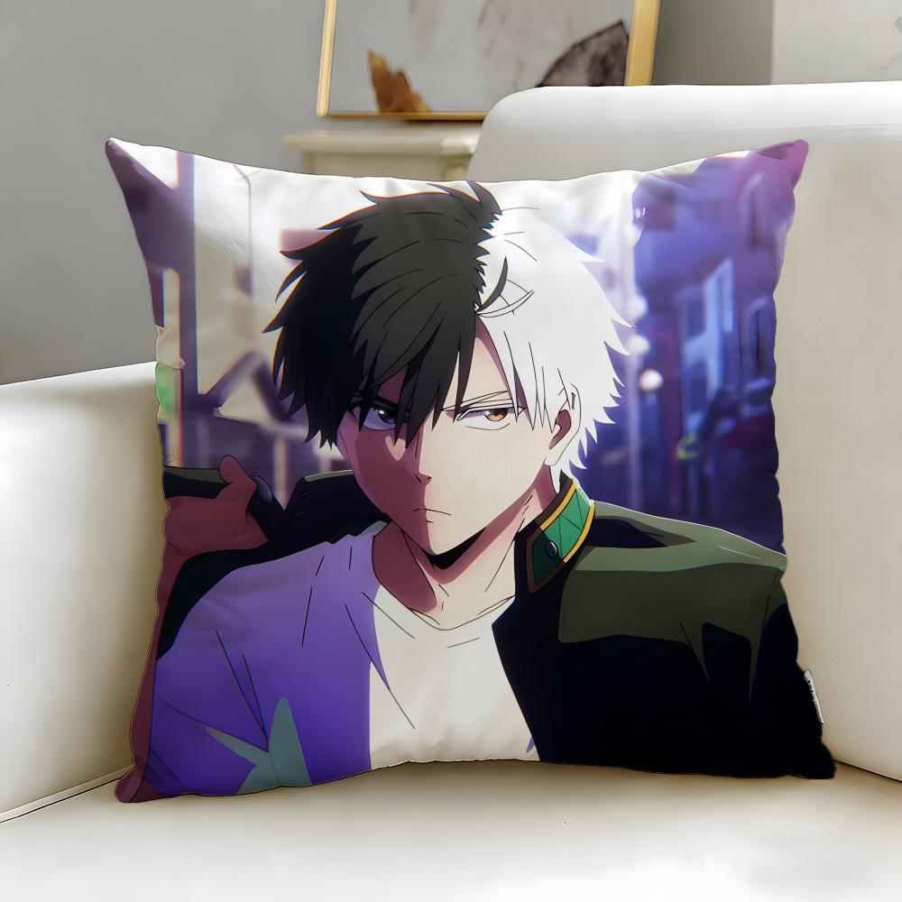 popular anime WIND BREAKER Cushion Cover Soft  EasyWash Pillow Case  Versatile for Couch Bed Travel and Office