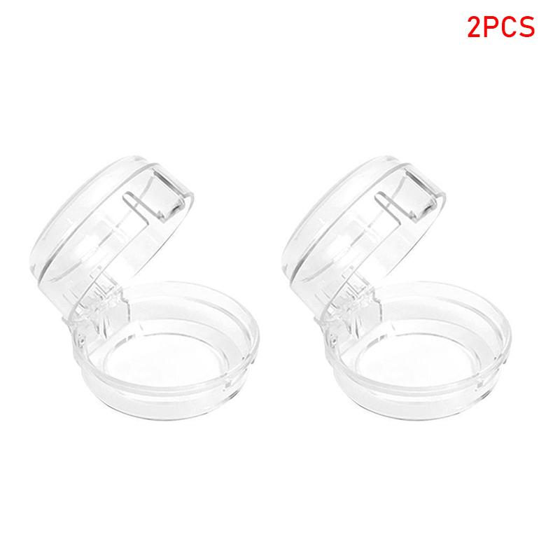 2Pcs Dustproof Clear Stove Knob Protector Durable Gas Oven Stove Knob Guard for Home Kitchen Daily Use Child Safety