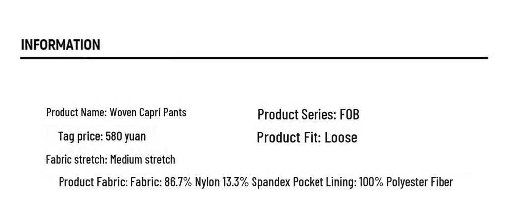 FILA FUSION Men's Quick-Dry Woven Shorts