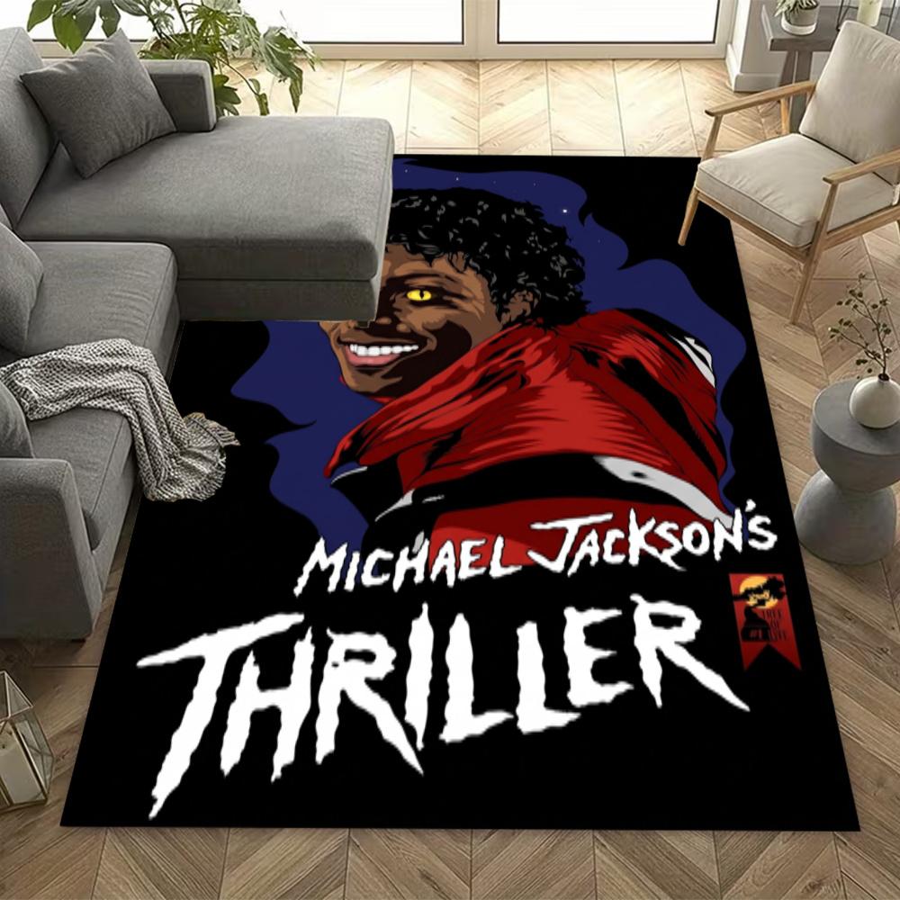 Michael Jackson Pop Art Dance Carpet Design For Balcony Outdoor Playrooms Dining Room Antislip Carpet Decorate Offices Spiritual Gift