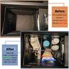 RUNROAD Center Console Organizer Compatible With Honda Pilot (2016-)/ Ridgeline (2017-)/ Passport (-) Accessories, Ert Armrest Dividers ABS Secondary
