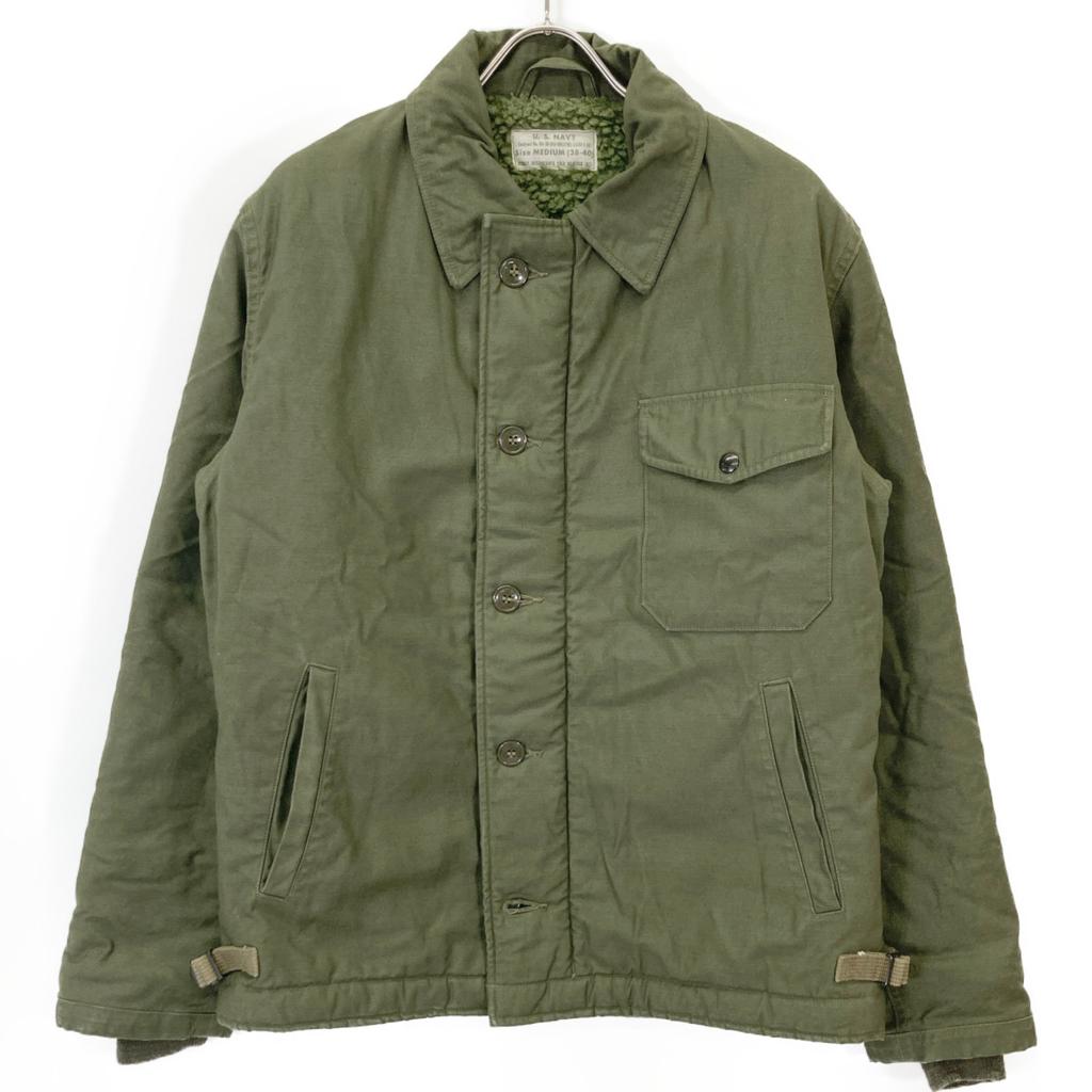 BUZZ RICKSON'S BR12291 Khaki A-2 Denki Jacket Jacket M khakiUsed