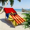 Villarreal Print Beach Towel, Large Soft Quick Dry Towel for Beach Camping Swimming