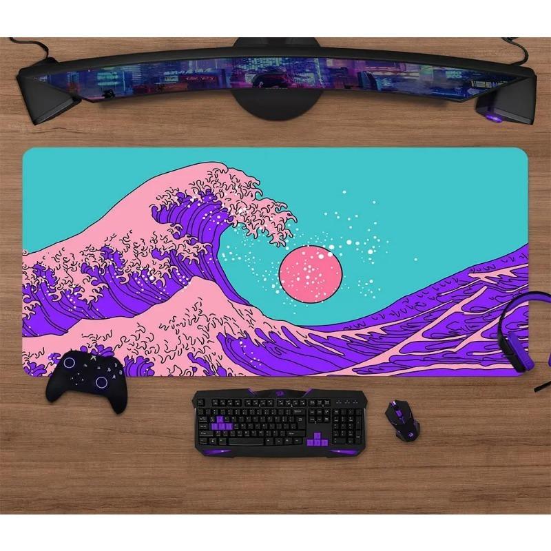 Gaming Mouse Pad Gamer Desk Mat Large Area Keyboard Pad Mousepad Carpet Laptop Computer E-Sports Modern Table Surface Mause Pad
