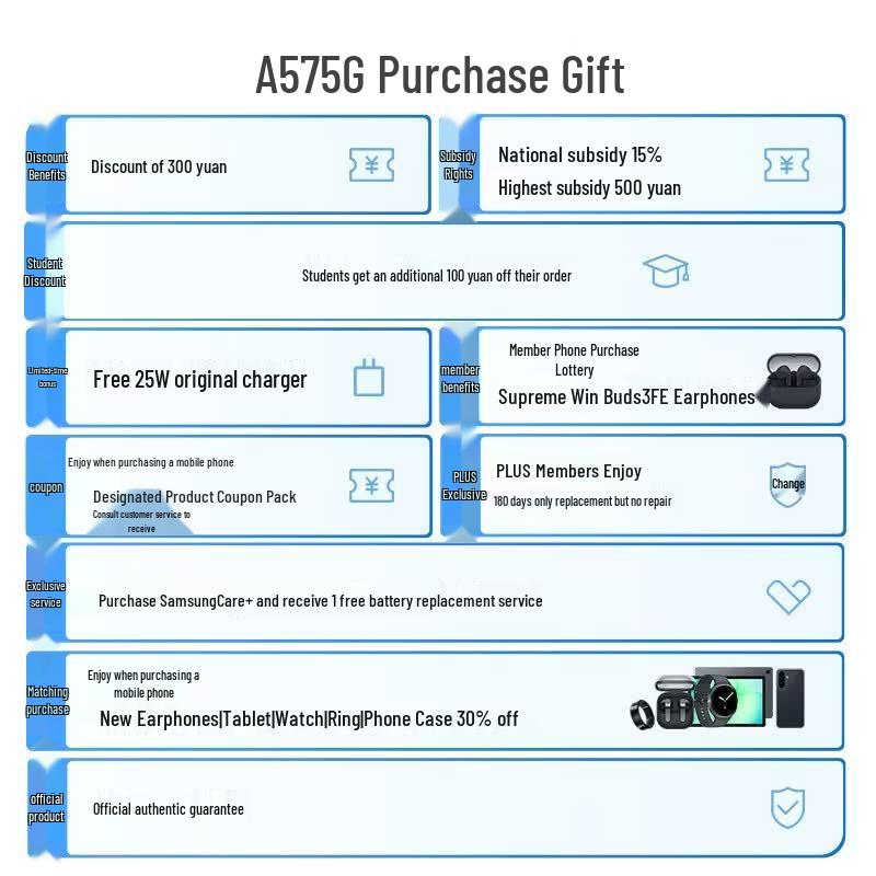 Samsung A57 5G Smartphone (CN version)