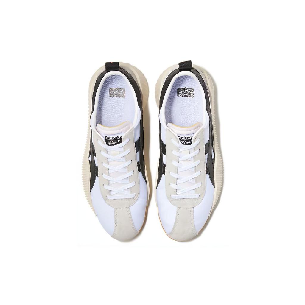 ONITSUKA TIGER Acromount Balti Juodi Unisex Sportbačiai 1183B257-101