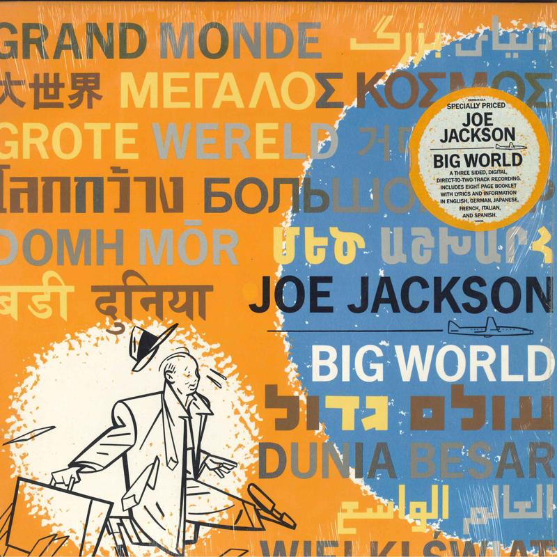 

LP Record JOE JACKSON - Big World SP6021 A&M 1986 US Rock Used