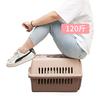 Outdoor Large Plastic Cat CageLarge Airline Pet CageCat Shipping Box Portable Pet Supplies