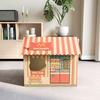 Large Cat Villa: Durable Cardboard Scratch House & Claw Sharpening Toy